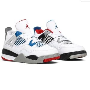 Air Jordan 4 Retro Se TD “what the 4” toddler size  6 in good condition